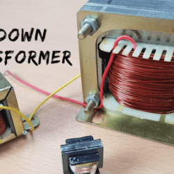 An efficient step down transformer decreases