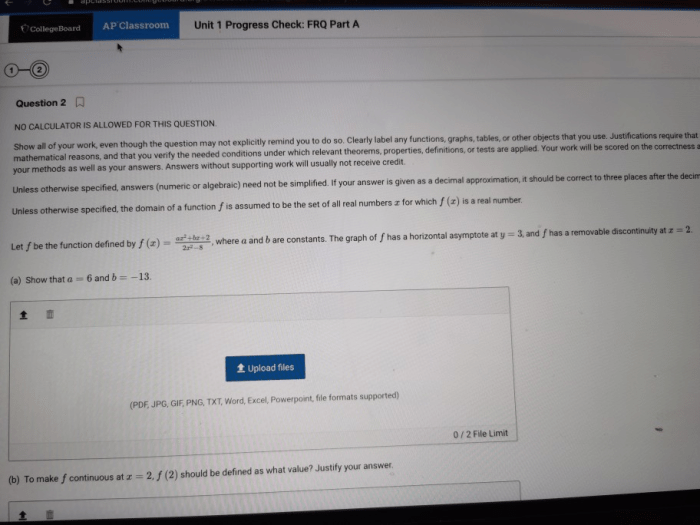 Unit 3 progress check mcq calc ab