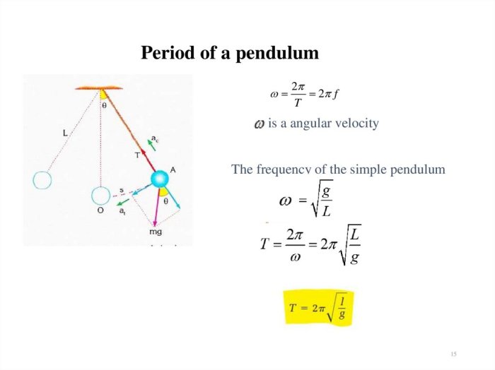 Period of a pendulum gizmo answer key