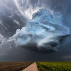 Choose the best translation cloud tormenta mariposa tierra nube